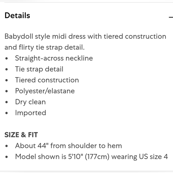 ALICE& + OLIVIA Cynthia Tie Shoulder Midi Dress - Picture 12 of 12